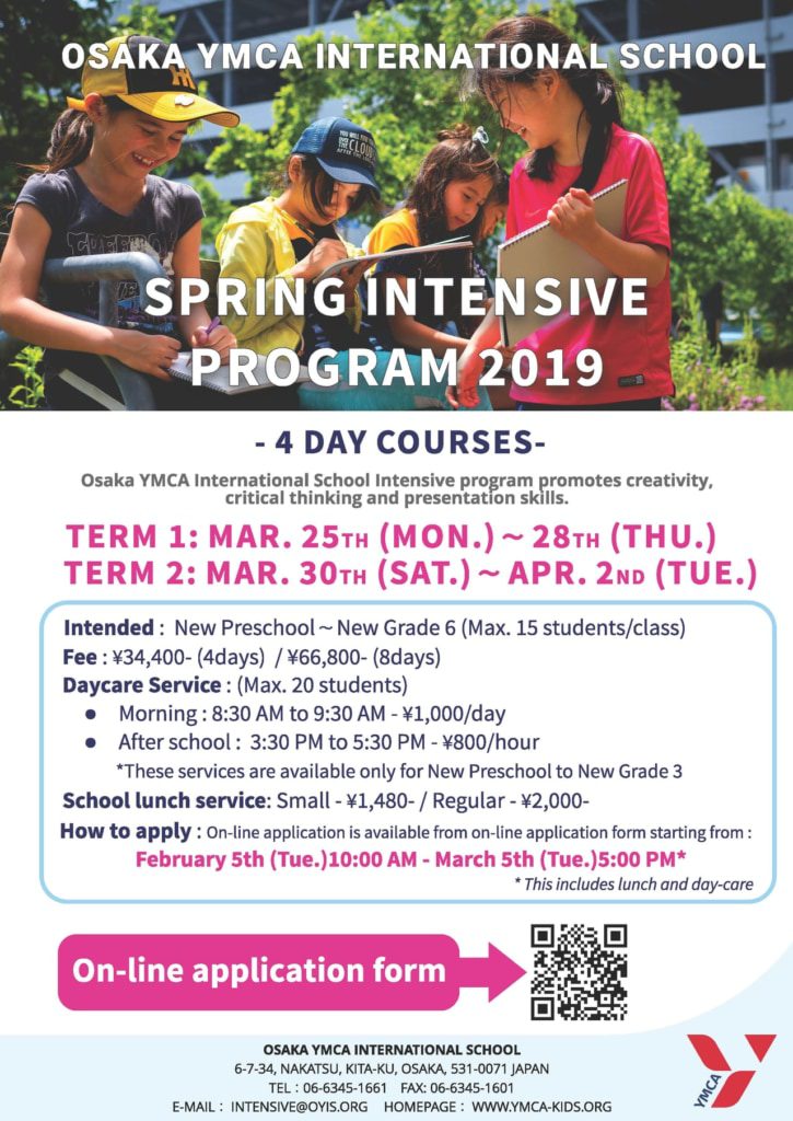 Spring Intensive Programme 2019