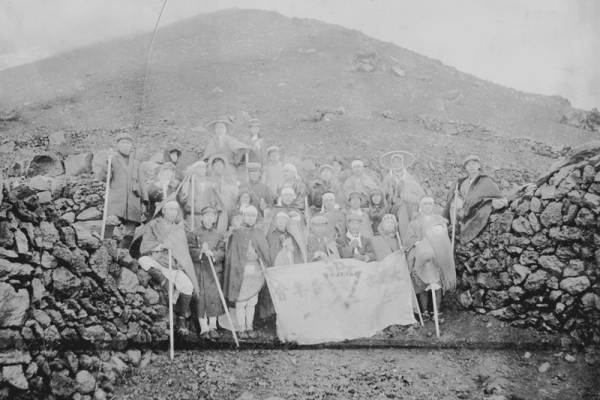 The YMCA Mt. Fuji Climbing Society was organized in July 1910