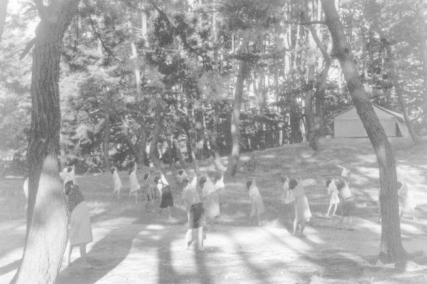 Osaka YMCA Campground at Ura of Shoho in Awaji Island - 1930