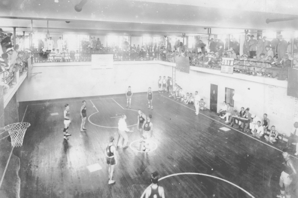 Basketball, started by Nay Smith of the YMCA, was introduced to the Osaka Young Men’s Christian Association - 1916